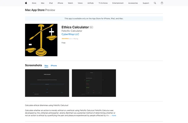 Ethics Calculator