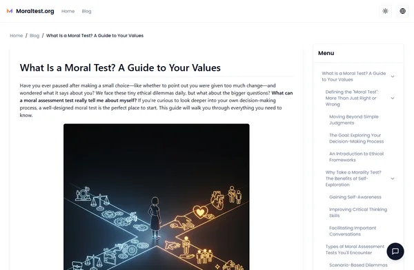 What Is a Moral Test? A Guide to Your Values