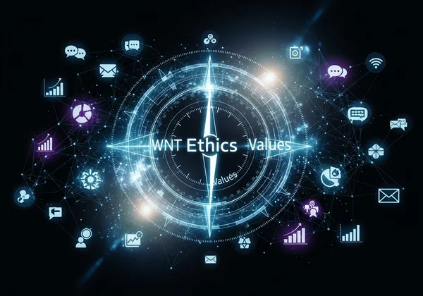 A digital moral compass guiding decisions in a complex online world