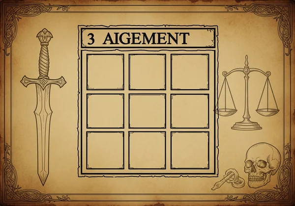 D&D alignment dnd chart visual guide