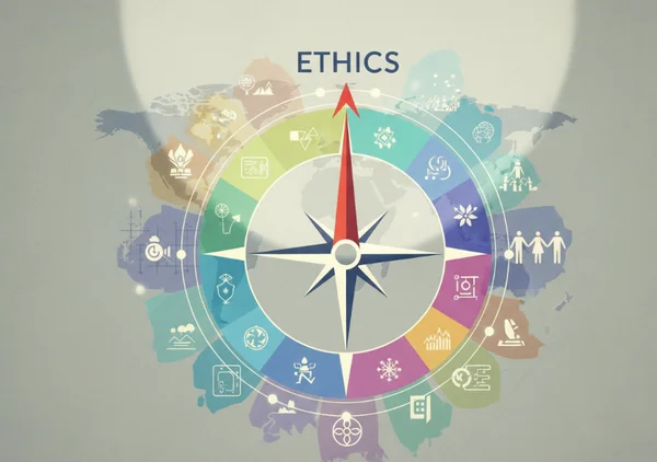 A moral compass influenced by diverse cultural elements