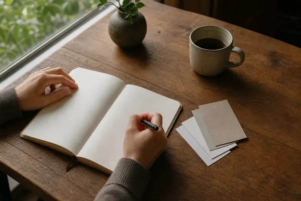 Buku nota untuk refleksi moral